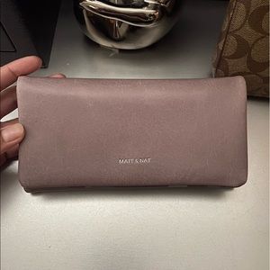 Matt & Nat - lilac purple long wallet